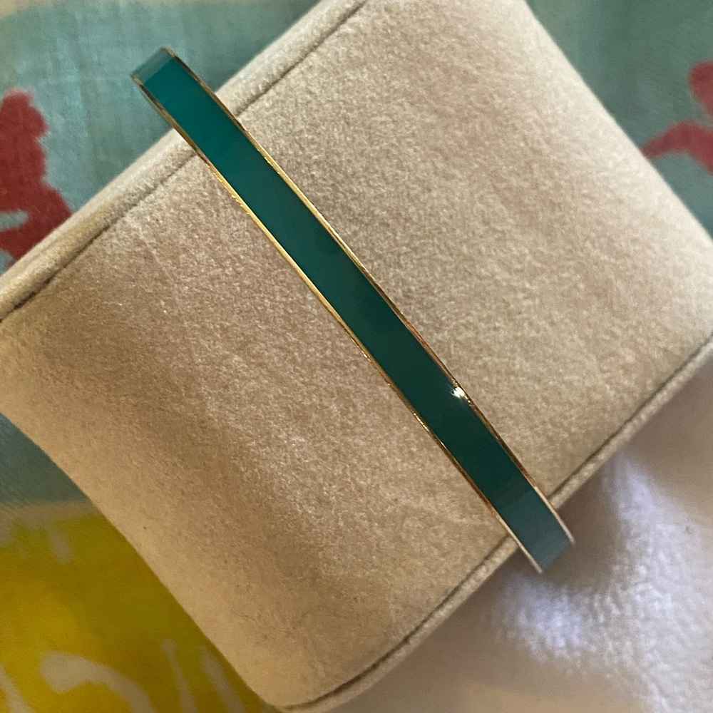 Kate Spade New York Teal Green Bangle Bracelet